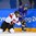 GANGNEUNG, SOUTH KOREA - FEBRUARY 14: Switzerland's Dominique Ruegg #26 battles for position with Sweden's Rebecca Stenberg #23 during preliminary round action at the PyeongChang 2018 Olympic Winter Games. (Photo by Matt Zambonin/HHOF-IIHF Images)


